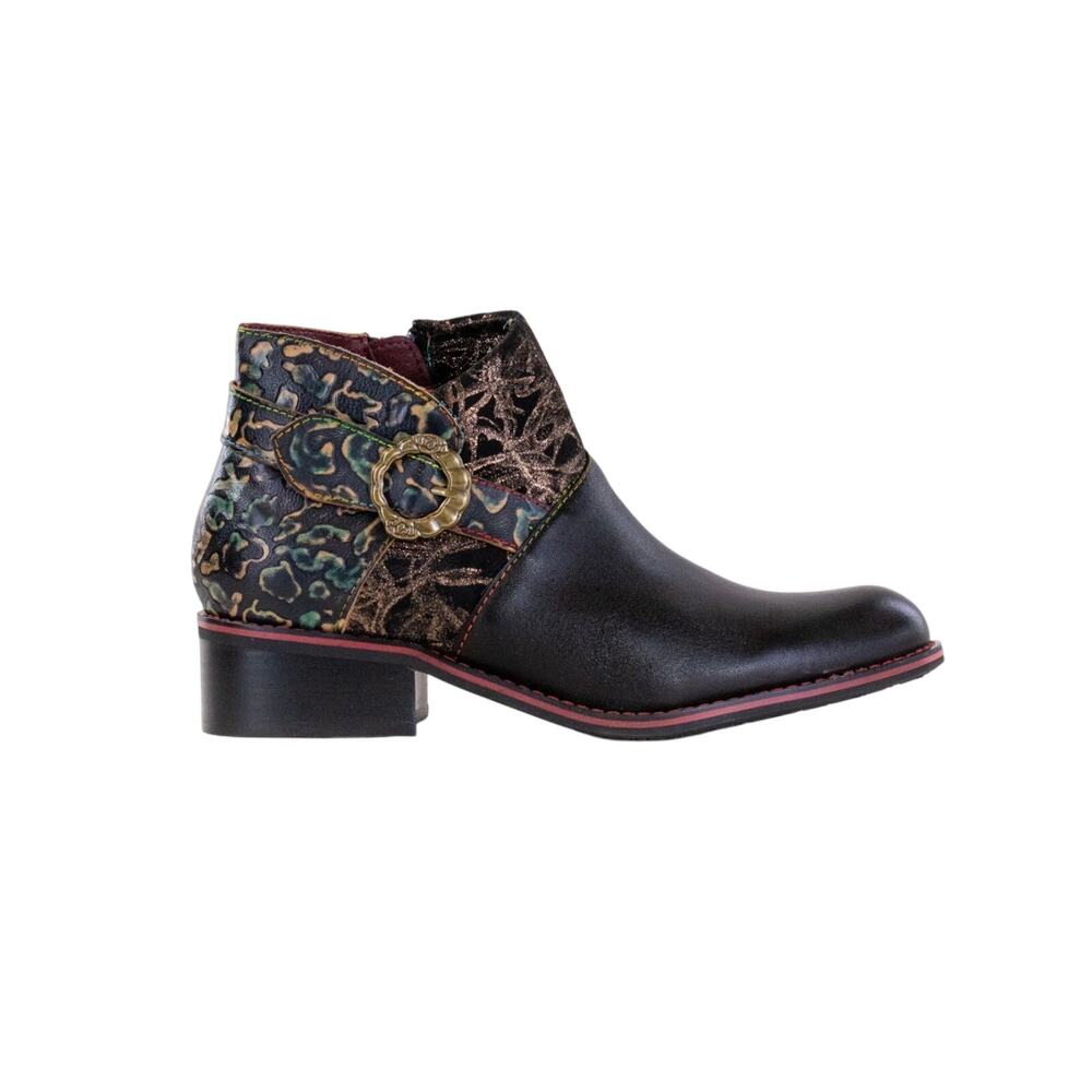 L’Artiste by Spring Step "Tiatia" Leather Ankle Boots womens– EU 40 / US 9
